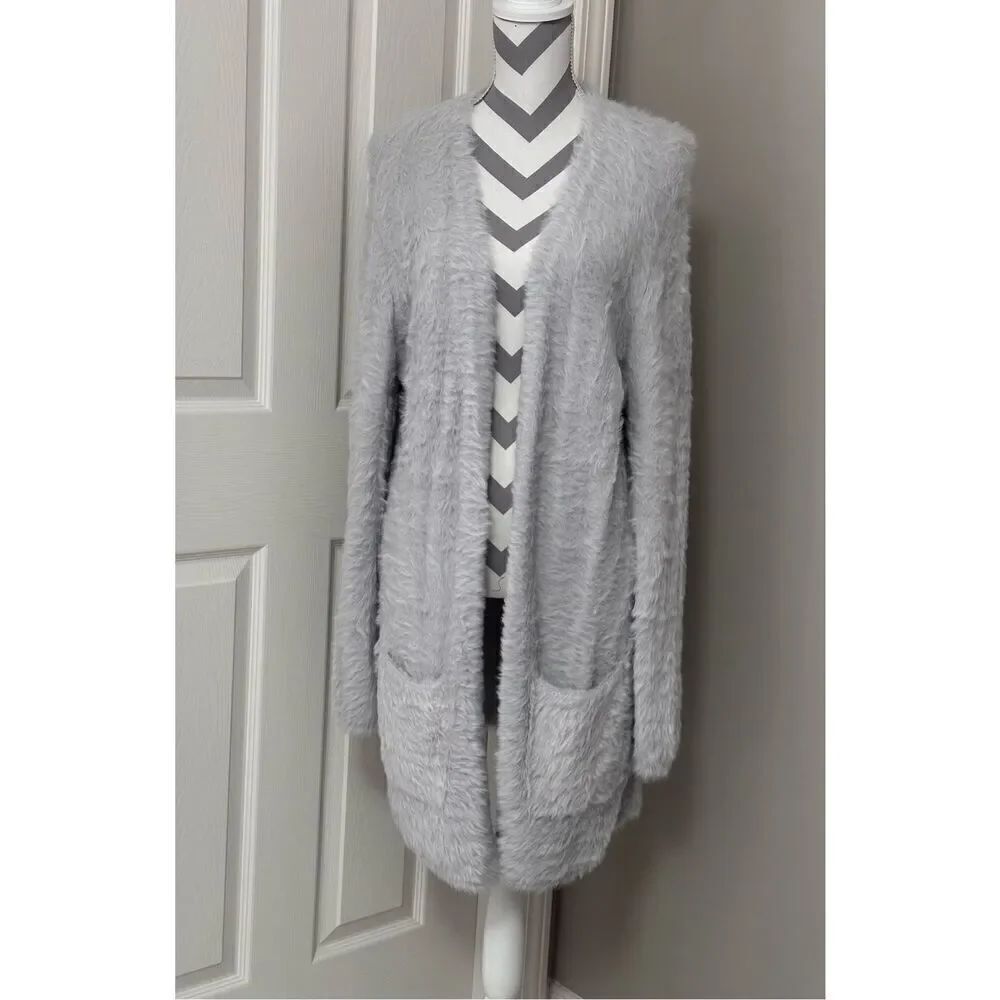 Free People Faux Fur super soft cardigan